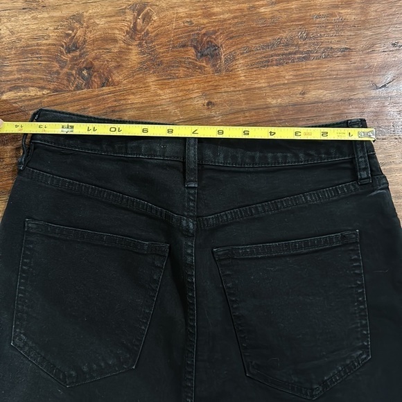 We The Free crvy vintage black shorts - Free People Black Denim Shorts Sz28 - Picture 9 of 12
